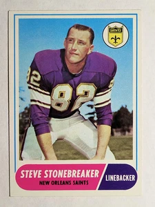 1968 Topps #108 Steve Stonebreaker RC (NM) - Bild 1 von 2