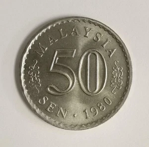 Mazuma *MC2207 Malaysia Parliament 1980 50 Sen UNC - Picture 1 of 2