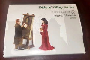 Department 56 Dickens Village Rosetti & His Muse Accessory Sealed - Picture 1 of 1