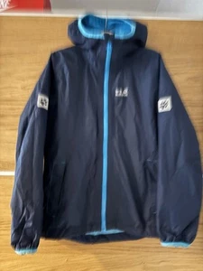 Jack Wolfskin Kids Boys Navy Blue Waterproof Jacket Size 140 9-10 Years - Picture 1 of 5