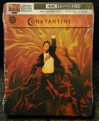 Constantine 4K UHD Blu-ray LIMITED EDITION Steelbook Keanu Reeves OOP  - Image 1 of 4