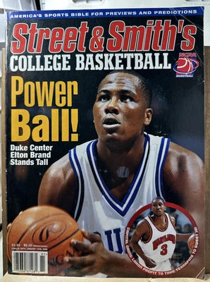 Street & Smith's College Basketball Conference Review 1998 marca Elton Duke Foto 1 de 2