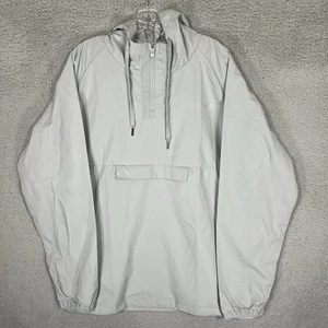 Barstool Sports Jacket Mens 2XL Gray Windbreaker NBD No Big Deal Full Zip - Picture 1 of 7