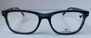 Lacoste L2841 (424) Navy Blau Marmor Brille Brillengestell 55-18 150 NEU - Bild 1 von 8