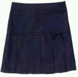 Gymboree Girl Uniform Skirt Pleated Skirt Navy Blue Size 12 - Picture 1 of 1
