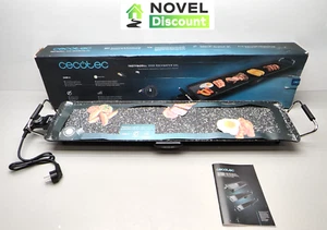Cecotec Elektrische Grillplatte Tasty&Grill 3000 RockWater XXL NP: 77,- 90x22cm - Bild 1 von 2