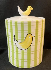 Vintage Bitossi Pottery Bird Canister w/Lid Italy Mid Century Modern 9” Londi - Picture 1 of 11