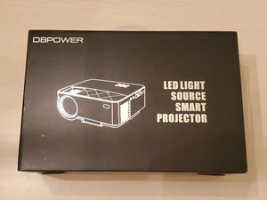 DBPOWER LED LIGHT SOURCE SMART PROJECTOR - BRAND NEW IN BOX - Picture 1 of 7