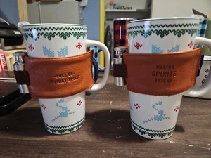Taza de café Caribou de Navidad 2021 con frasco de bolsillo - Imagen 1 de 10
