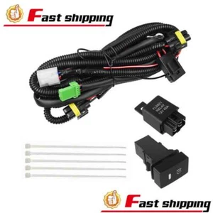 For 2015-2017 Honda Fit 2008- 2012 Accord Fog Lamp Light harness+switch - Picture 1 of 2