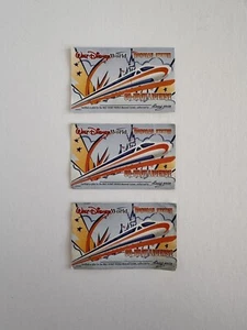 Walt Disney World Cards Monorail System Co-Pilot License Lot of 3 - Picture 1 of 2