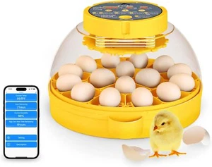 16 Egg incubator with automatic egg turning and humidity control,Incubators for - Picture 1 of 7