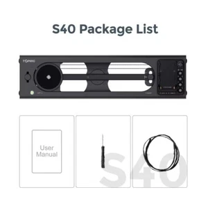 Accsoon TOPRIG S40 Motorized Camera Video Tracking Slider Rail 120° Panorama APP - Picture 1 of 8