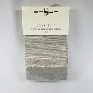 Stout Brothers Drapery City Life Fabric Book No. 1381 - Picture 1 of 10