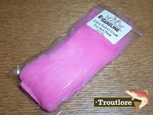 HOT PINK EXTRA SELECT CRAFT FUR HARELINE DUBBIN - NEW FLY TYING MATERIALS - Picture 1 of 5