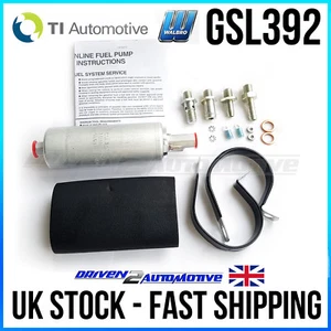 Walbro Universal 255 LPH Inline High Pressure Fuel Pump External GSL392 w/ Kit - Picture 1 of 2
