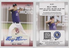2017 Leaf Perfect Game National Showcase Red /5 Billy Price #BA-BP1 Auto