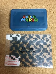 Super Mario Game Case And Screen Protector For Nintendo DS - Picture 1 of 3