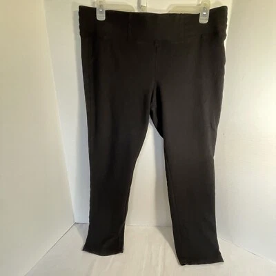 One 5 One Authentic Denim Brand Women's Black Leggings XL high rise yoga pants - Image 1 of 4