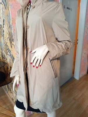 Damen leichte Sommer Jacke Trencoat beige Milestone Mantel 42 L wie neu - Bild 1 von 4