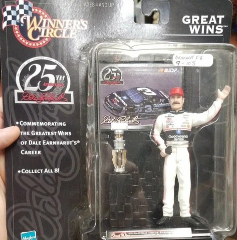 Dale Earnhardt Sr, Winners Circle 25th Anniversary Great Wins Figure 3 of 8 Cover