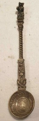 BERN / SWISS CANTONS SILVER COIN SPOON ,5 BATZEN 1808 OR 1818 SE108 - Image 1 of 4