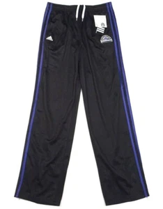 Adidas Black Colorado Rockies Track Pants Youth Boy's NWT - Picture 1 of 5