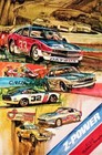 PAUL NEWMAN DATSUN Z SCCA SPORTS CAR CHAMPION 12X18 POSTER NISSAN AUTO RACING