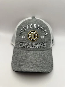 2019 Boston Bruins Hockey Fanatics Authentic Pro Stanley Cup Finals SnapBack Hat - Picture 1 of 8