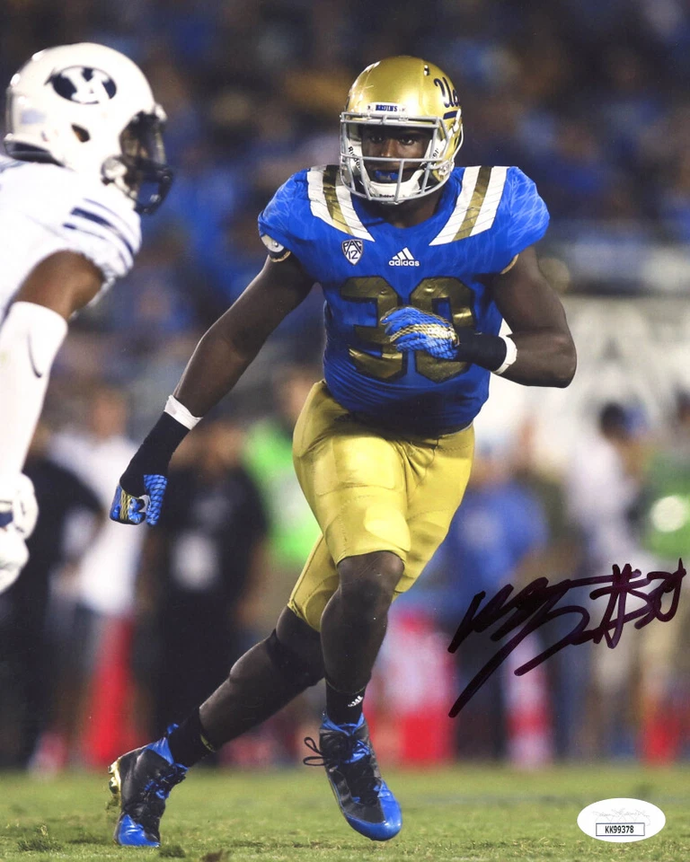 Myles Jack Signed UCLA Bruins 8x10 Photo JSA - Image 1 of 1