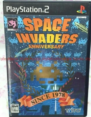 USED PS2 PlayStation 2 SPACE INVADERS ANNIVERSARY 03026 JAPAN IMPORT - Image 1 of 4