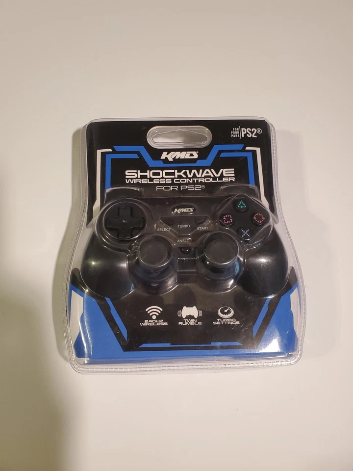 KMD ShockWave Wireless Controller PlayStation 2 PS2 ☆ SEALED ☆ Brand New ☆ - Image 1 of 4