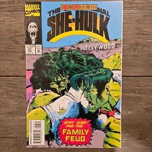 Cómic Marvel Sensational She-Hulk 57 en estado bastante bueno/casi nuevo primera batalla uno a uno con Hulk 1993 - Imagen 1 de 11