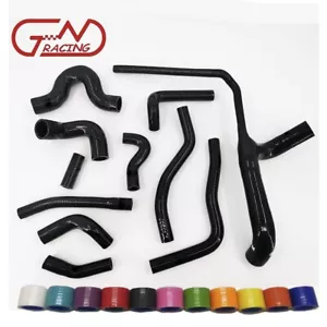 Fit AUDI 100 (S4/S6) C4( 4A) AAN/ S4 91-94/ S6 95-97 Silicone Radiator Hose Kit - Picture 1 of 12