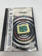 Sega Saturn Bubble Bobble  with Manual small case crack 