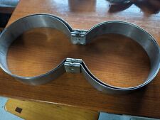 OMS technical diving SCUBA double cylinder bands.Â  Stainless steel