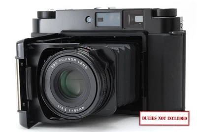 [COMO NUEVO] Cuerpo de cámara fotográfica profesional Fuji Fuji Fujifilm GF670 negra de JAPÓN Foto 1 de 4