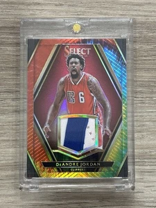 2015-16 Select DeAndre Jordan Tie Dye Game Worn Patch /25 Los Angeles Clippers - Picture 1 of 2