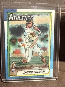 Jacob Wilson First Light Rookies 2025 Topps Shoebox Treasures RC Athletics  - Imagen 1 de 2