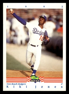 Kiki Jones 1992 Classic Best #292 Vero Beach Dodgers - Image 1 of 2