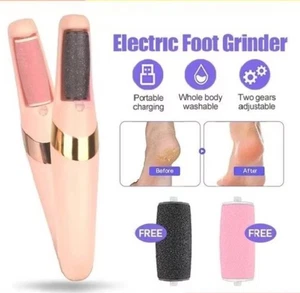 Electric Foot Grinder Callus Remover Pedi Foot Pedicure Rechargeable Tools - Picture 1 of 16