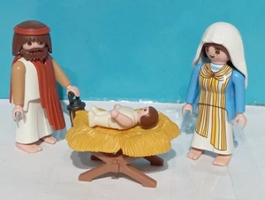 PLAYMOBIL LOTE FIGURAS SAN JOSE VIRGEN MARIA NIÑO JESUS NACIMIENTO REF 5719 - Bild 1 von 2