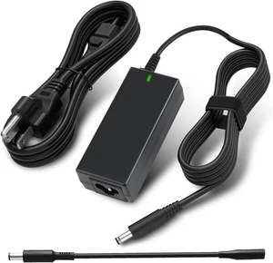 Charger for Dell Laptop Computer 65W 45W Round Tip Power Adapter - Picture 1 of 7