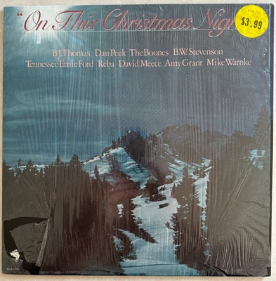On This Christmas Night - EX 1979 MCA vinyl LP - Amy Grant - B.J. Thomas - Reba - Image 1 of 4