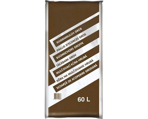 WEITERE Rindenmulch grob 0-40 mm 60 L aus naturbelassener Nadelholzrinde