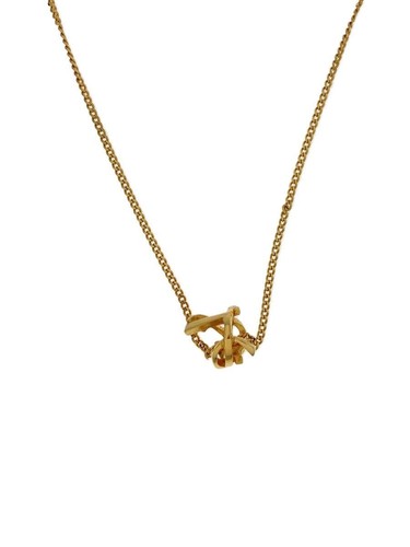 SAINT LAURENT (YSL) Collana SAINT LAURENT Uomo con top GLD usata