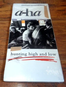 A-HA HUNTING HIGH AND LOW CD LONGBOX BRAND NEW SEALED (1985 WB) RARE - Picture 1 of 7
