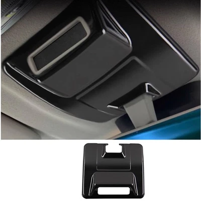 Piano Black ABS Interior Rearview Mirror Base Panel Trim For Suzuki Jimny 2019+ - Image 1 of 4
