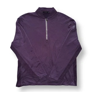 Greyson Pullover Qtr 1/4 Zip XL Performance Elasticizzato Dallas National CC Viola - Foto 1 di 10