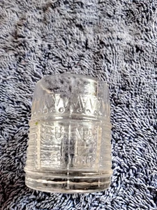 Antique 1890s Quina Laroche RX Medicine Dose Shot Glass Measuring Measure 1 3/4" - Picture 1 of 2